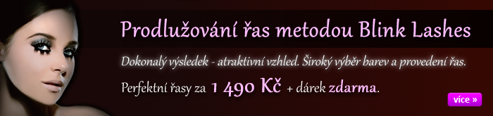 Prodlužování řas metodou Blink Lashes
