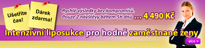 Intenzivní liposukce pro hodně zaměstnané ženy